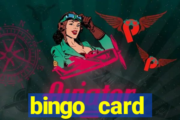 bingo card generator with pictures